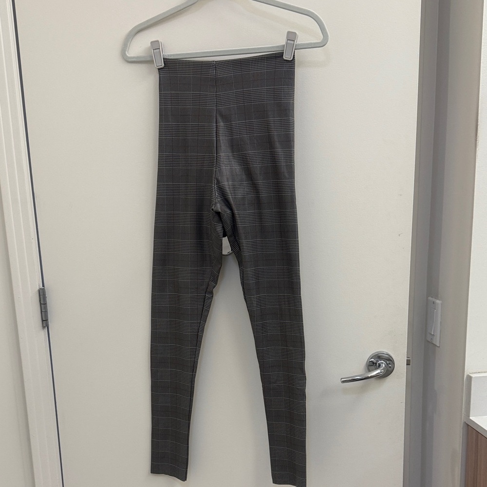 Commando Gray Plaid Leggings